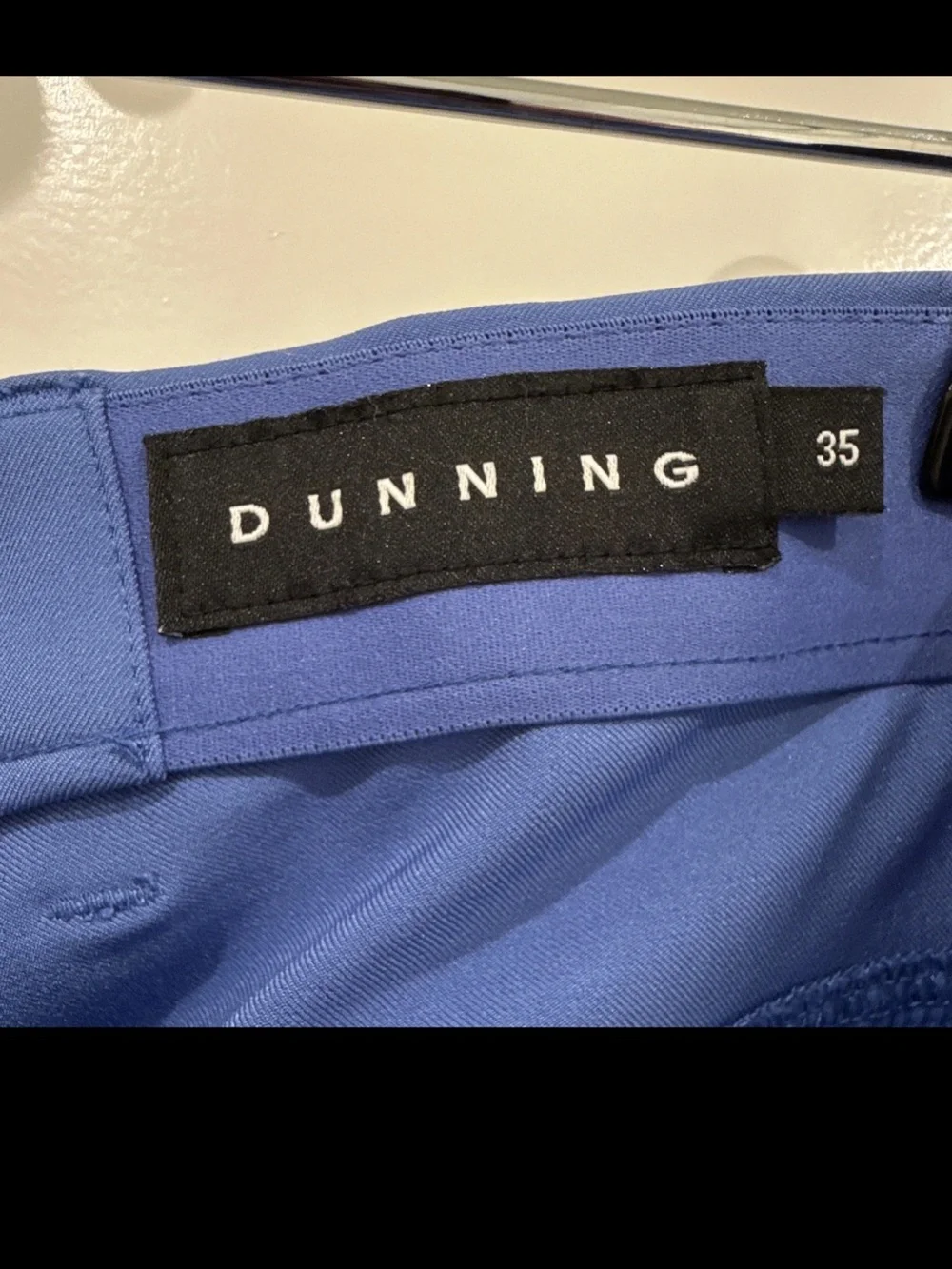 Men's Dunning Blue Performance Shorts, size 35